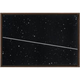 Asteroid (4179) Toutatis passes the Earth Wall Art including Frame - darkmatterprints -