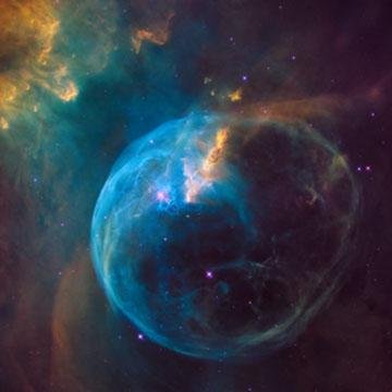 Bubble Nebula (NGC 7635) | darkmatterprints