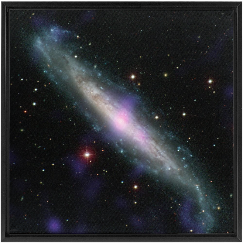 Galaxy NGC 1448 Wall Art including Frame