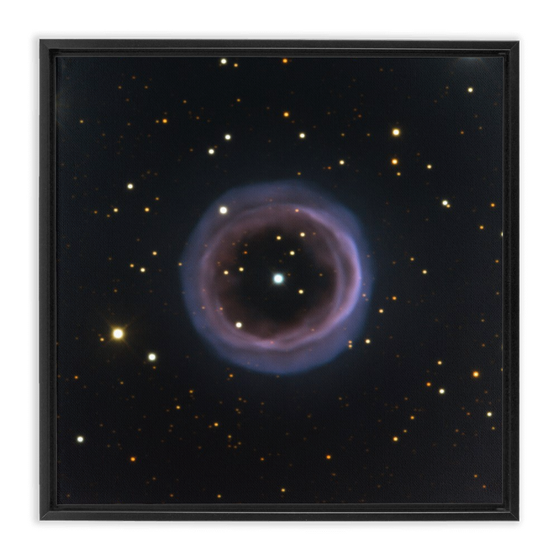 Fine Ring Nebula Wall Art including Frame