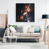 AFGL 5180 | Constellation of Gemini Wall Art - darkmatterprints - Canvas Wall Art 2