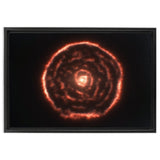 An Unexpected Spiral Structure Around R Sculptoris Wall Art including Frame - darkmatterprints -