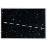 Asteroid (4179) Toutatis passes the Earth Wall Art including Frame - darkmatterprints -