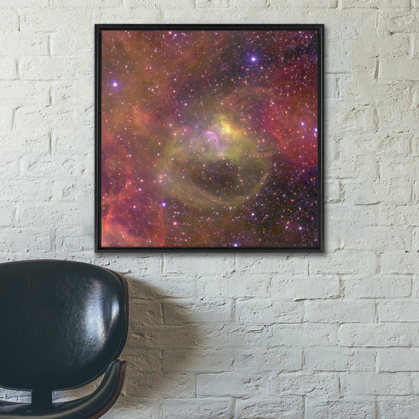 BAT99-2 | Large Magellanic Cloud (LMC) Wall Art including Frame - darkmatterprints -