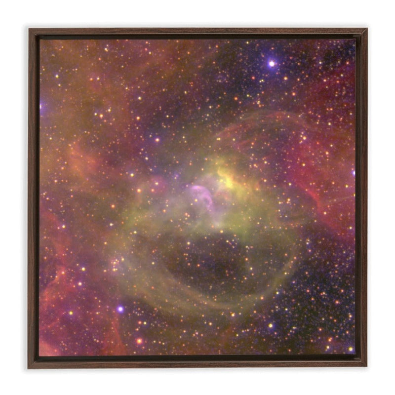 BAT99-2 | Large Magellanic Cloud (LMC) Wall Art including Frame - darkmatterprints -