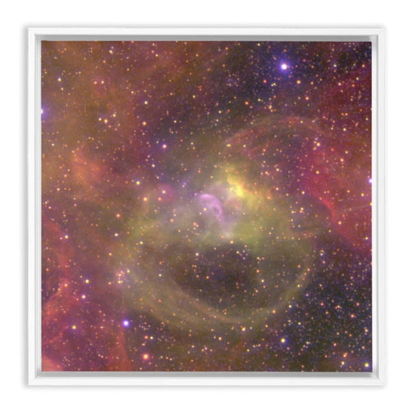 BAT99-2 | Large Magellanic Cloud (LMC) Wall Art including Frame - darkmatterprints -