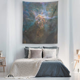 Carina Nebula HH 901,HH 902 Mystic Mountain Tapestry - darkmatterprints - Tapestries