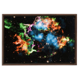 Cassiopeia A Framed Canvas Wraps - darkmatterprints -