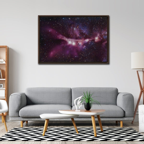 Cat’s Paw Nebula (NGC 6334) Wall Art including Frame - darkmatterprints -