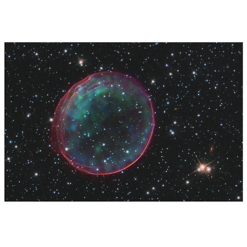 Celestial Bauble (SNR B0509-67.5) Wall Art - darkmatterprints - Canvas Wall Art 2