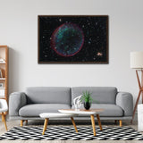 Celestial Bauble (SNR B0509-67.5) Wall Art including Frame - darkmatterprints -