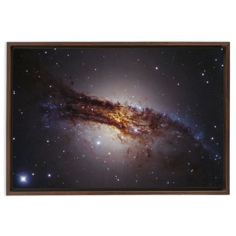 Centaurus A | Our Nearest Giant Galaxy Wall Art including Frame - darkmatterprints -