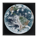 Chain of Tropical Cyclones Wall Art including Frame - darkmatterprints -