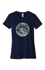 Chain of Tropical Cyclones Women's Organic Cotton T-Shirt - darkmatterprints - tshirts