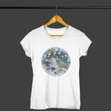 Chain of Tropical Cyclones Women's Organic Cotton T-Shirt - darkmatterprints - tshirts