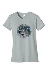 Chain of Tropical Cyclones Women's Organic Cotton T-Shirt - darkmatterprints - tshirts