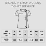 Chain of Tropical Cyclones Women's Organic Cotton T-Shirt - darkmatterprints - tshirts