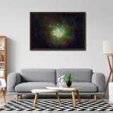 Cocoon Nebula Wall Art including Frame - darkmatterprints -