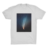 Comet West Men's Organic Cotton T-Shirt - darkmatterprints - Apparel