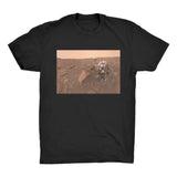 Curiosity Mars Rover in its 8th Year on the Red Planet Men's Organic Cotton T-Shirt - darkmatterprints - Apparel