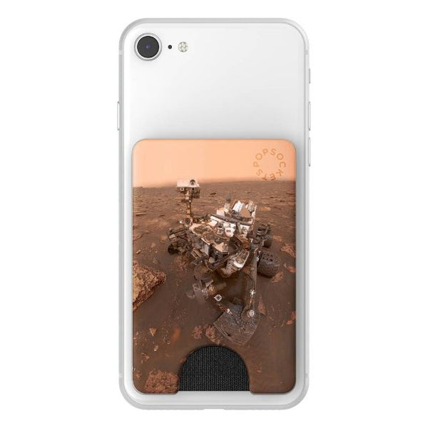 Curiosity Mars Rover in its 8th Year on the Red Planet PopWallet - darkmatterprints - PopSocket