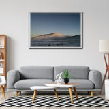 Dark Sky above the White Dessert Wall Art Including Frame - darkmatterprints -