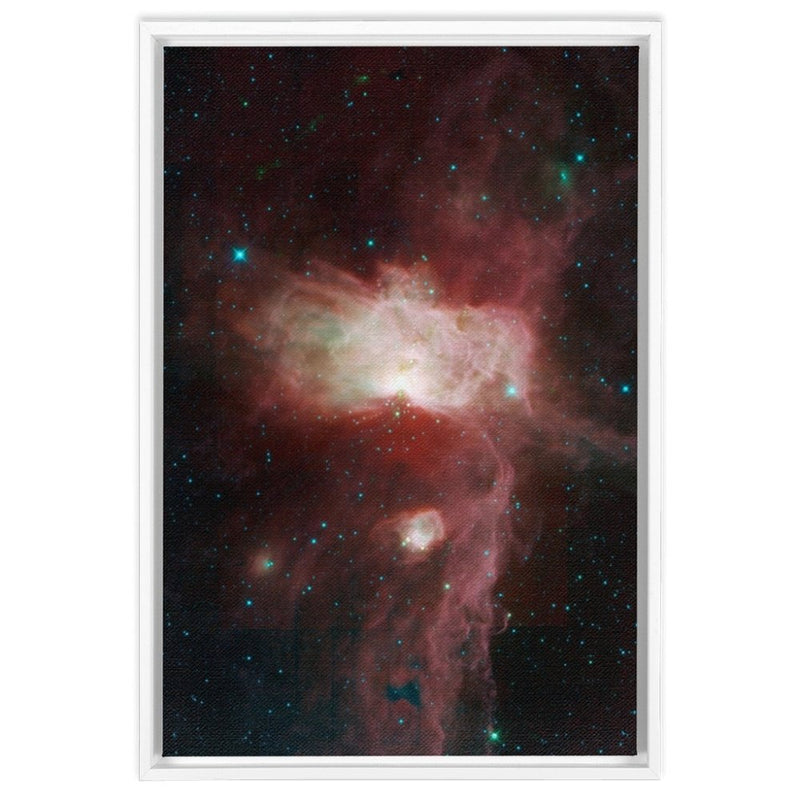 Flame in Orion's Belt Wall Art including Frame - darkmatterprints -