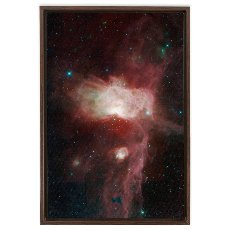 Flame in Orion's Belt Wall Art including Frame - darkmatterprints -