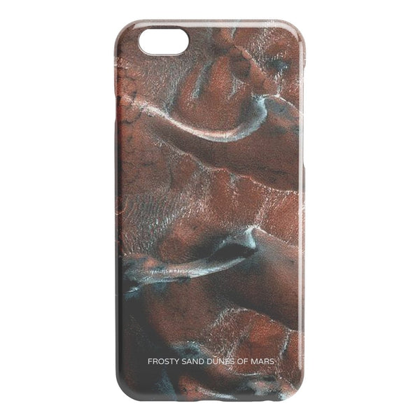 Frosty Sand Dunes of Mars iPhone Case - darkmatterprints - Phone Cases 2