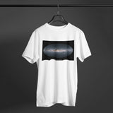 Gaia Mission | Milky Way Men's Organic Cotton T-Shirt - darkmatterprints - Apparel