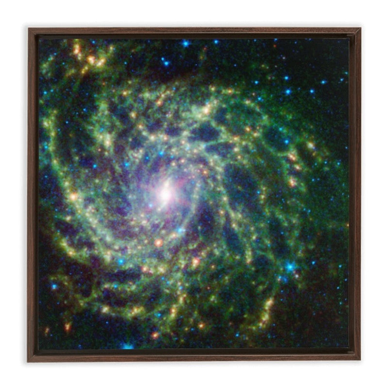 Galaxy IC 342 Wall Art including Frame - darkmatterprints -