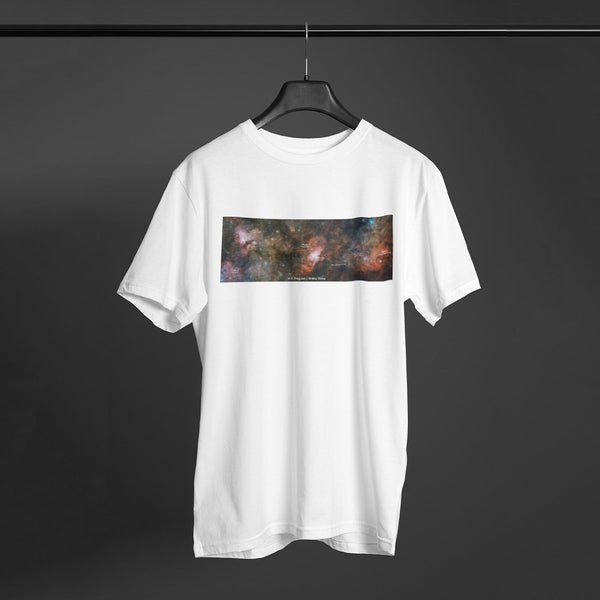 H II Region | Milky Way Men's Organic Cotton T-Shirt - darkmatterprints - Apparel