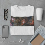 H II Region | Milky Way Men's Organic Cotton T-Shirt - darkmatterprints - Apparel