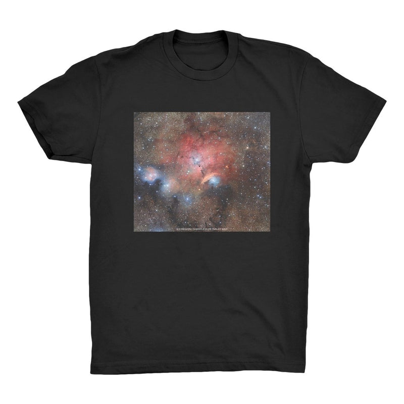 H II Region | Sharpless 29 | Milky Way Men's Organic Cotton T-Shirt