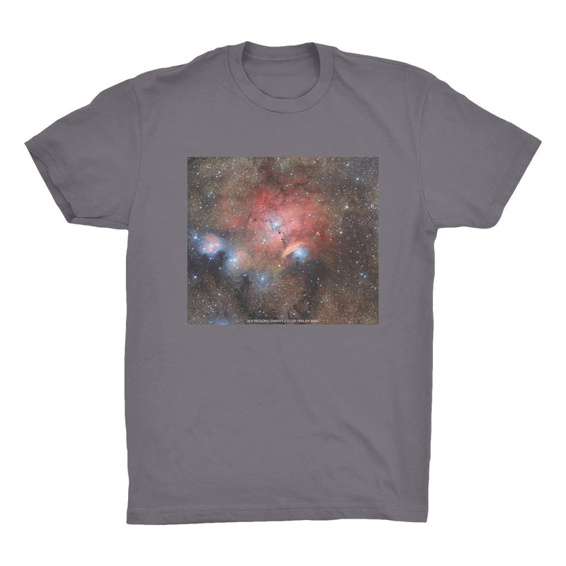 H II Region | Sharpless 29 | Milky Way Men's Organic Cotton T-Shirt