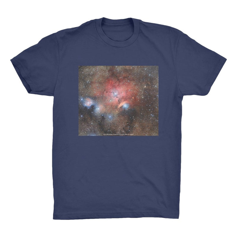 H II Region | Sharpless 29 | Milky Way Men's Organic Cotton T-Shirt