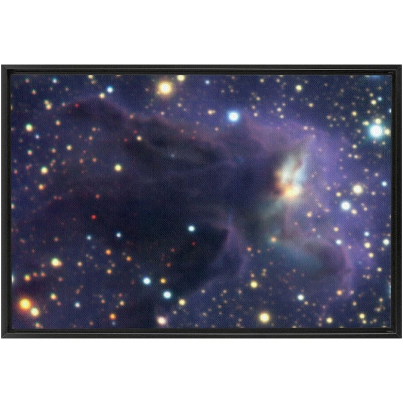 Head of Column No. 1 in Eagle Nebula Wall Art including Frame - darkmatterprints -