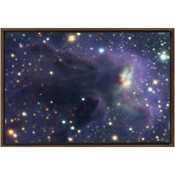 Head of Column No. 1 in Eagle Nebula Wall Art including Frame - darkmatterprints -