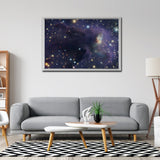 Head of Column No. 1 in Eagle Nebula Wall Art including Frame - darkmatterprints -