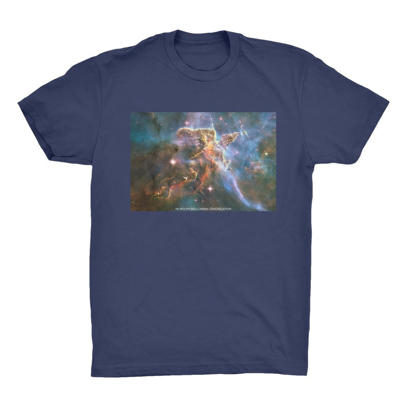 HH 901/HH 902 | Carina Constellation Men's Organic Cotton T-Shirt - darkmatterprints - Apparel