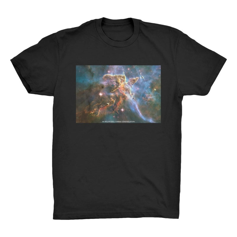 HH 901/HH 902 | Carina Constellation Men's Organic Cotton T-Shirt - darkmatterprints - Apparel