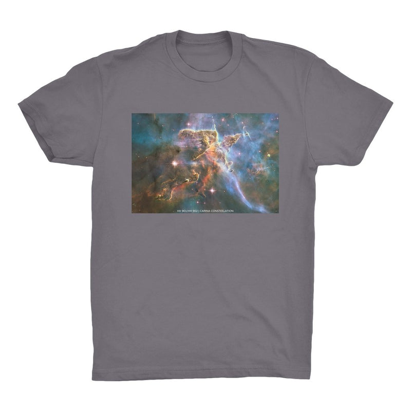 HH 901/HH 902 | Carina Constellation Men's Organic Cotton T-Shirt - darkmatterprints - Apparel