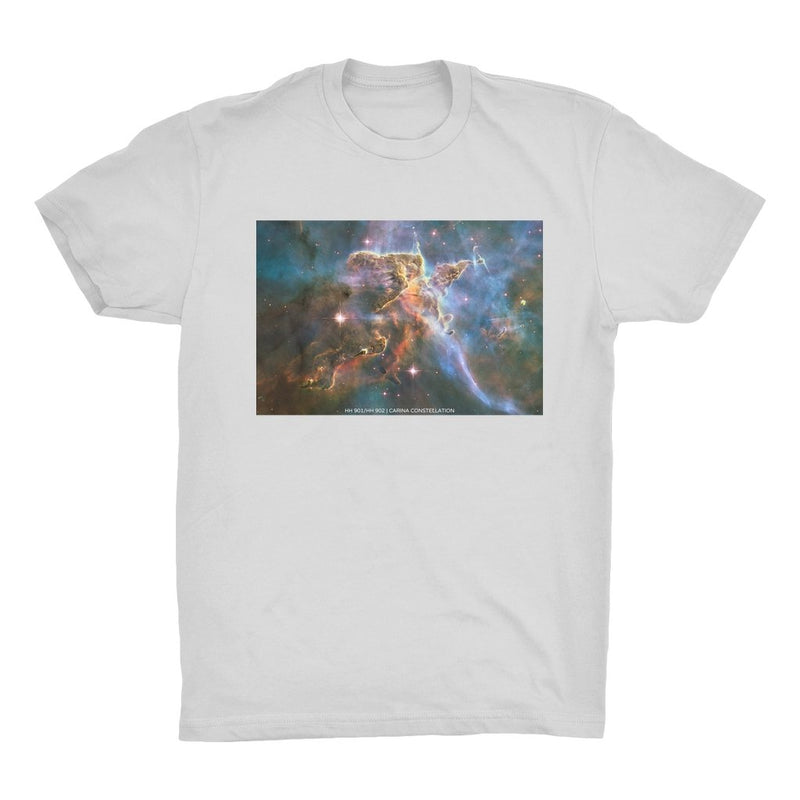 HH 901/HH 902 | Carina Constellation Men's Organic Cotton T-Shirt - darkmatterprints - Apparel