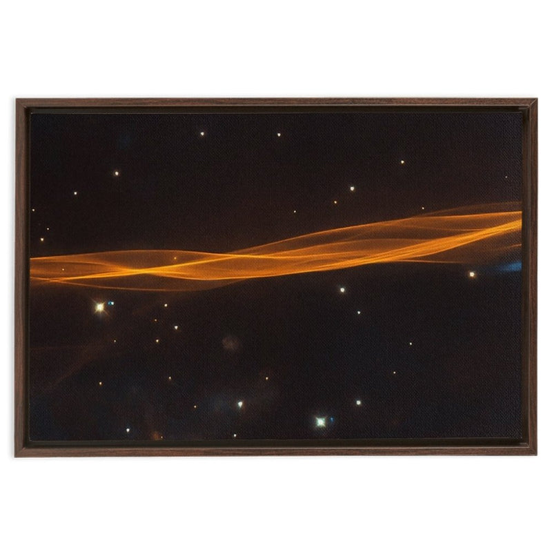 Hubble Views Edge of Stellar Blast Wall Art including Frame - darkmatterprints -