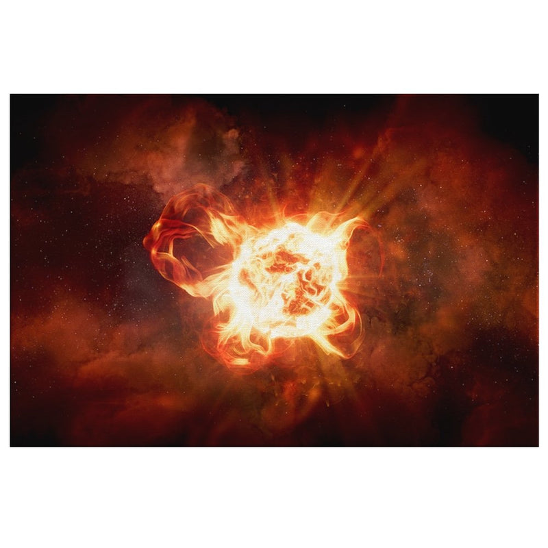 Hypergiant Star Canis Majoris Wall Art - darkmatterprints - Canvas Wall Art 2