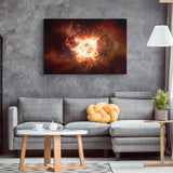 Hypergiant Star Canis Majoris Wall Art - darkmatterprints - Canvas Wall Art 2