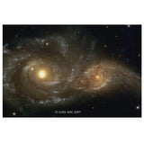 IC 2163, NGC 2207 Wall Art - darkmatterprints - Canvas Wall Art 2