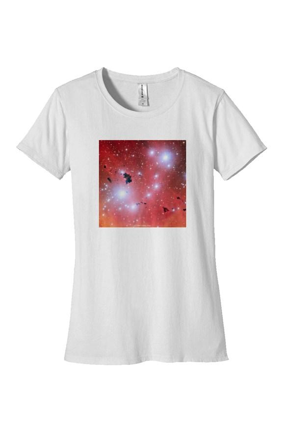 IC 2944 | Milky Way Women's Organic Cotton T-Shirt - darkmatterprints - tshirts