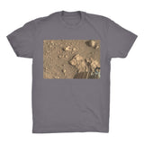 Jezero crater in Mars Men's Organic Cotton T-Shirt - darkmatterprints - Apparel