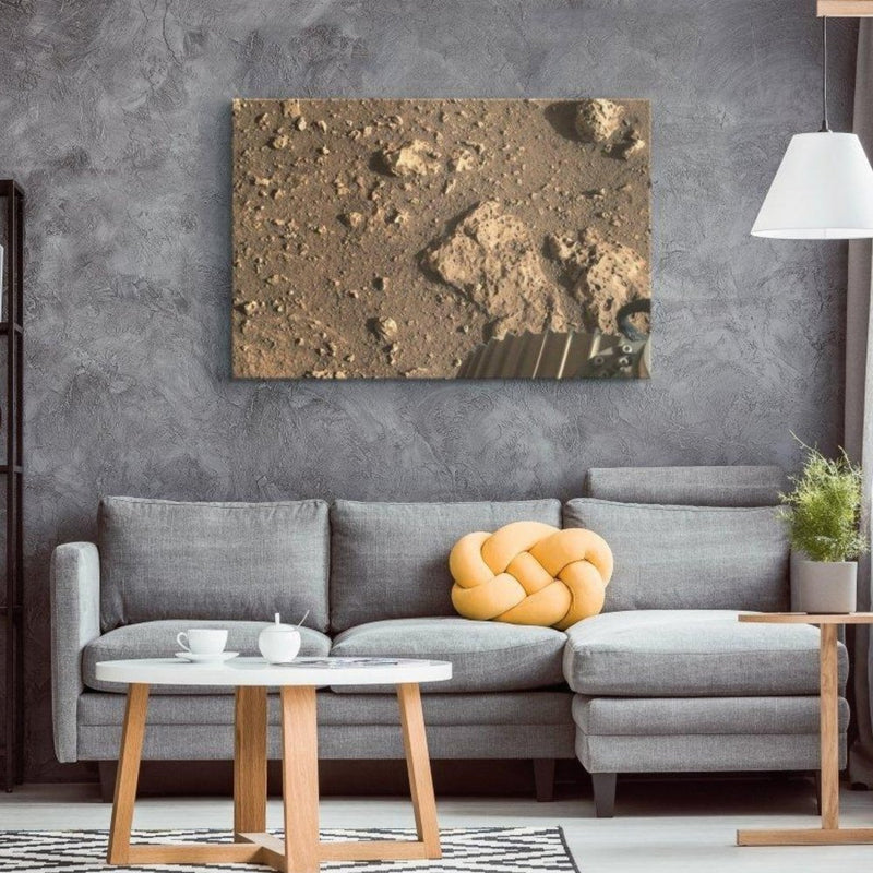 Jezero Crater in Mars Wall Art - darkmatterprints - Canvas Wall Art 2